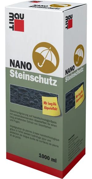 Baumit NANO steenbescherming is verkrijgbaar in een fles van 1 liter.