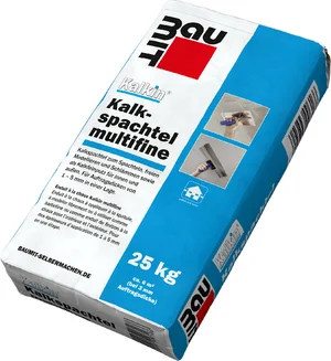 De Kalkin multifijne kalkvuller is verkrijgbaar in papieren zakken van 25 kg.