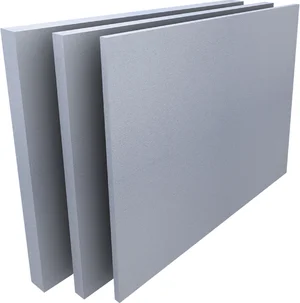 Productafbeelding van het calciumsilicaatpaneel. Het paneel wordt gebruikt voor schimmelsanering.