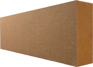 De 14 cm dikke Thermowall L houtvezelisolatieplaat is verkrijgbaar op pallets.