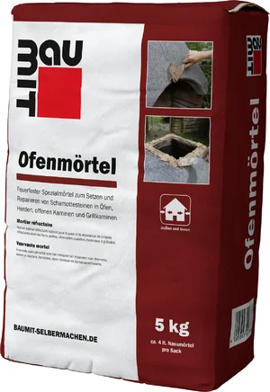 Baumit kachelmortel is verkrijgbaar in papieren zakken van 20 kg.
