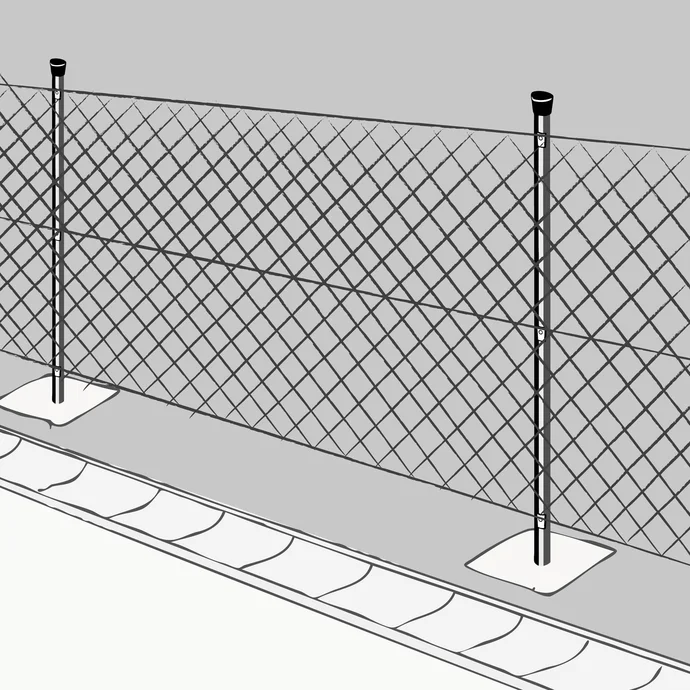 Die Zaunsäulen sind fertig gesetzt. Der verarbeitete Garten- und Landschaftsbaubeton Fix ist bereits nach 24 Stunden belastbar. Auch Wäschespinnen können ganz einfach auf diese Weise mit dem Garten- und Landschaftsbaubeton Fix gesetzt werden.